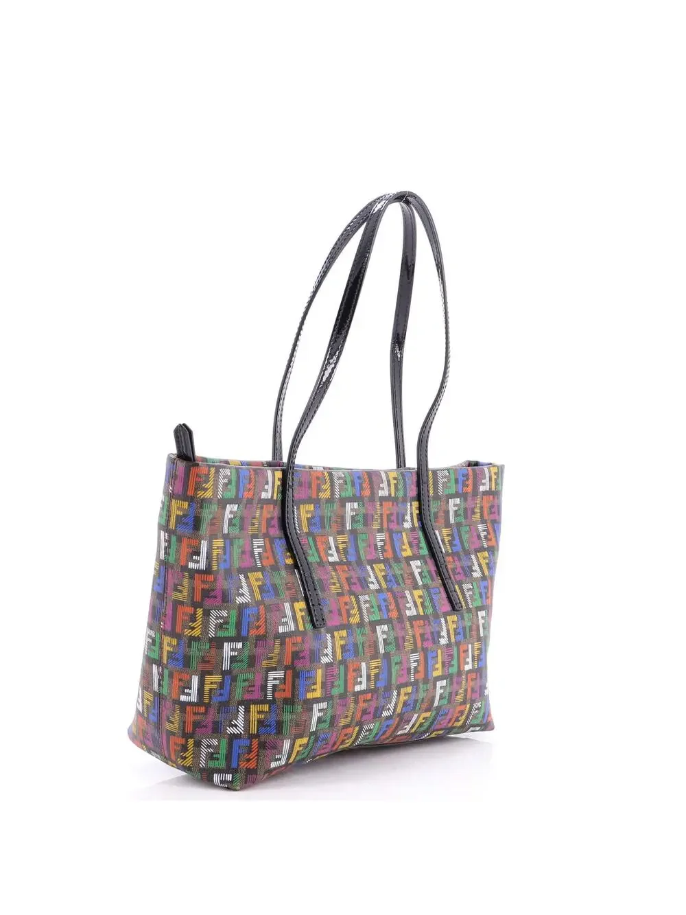 Fendi Roll Tote Zucchino Coated Canvas #260516F83B